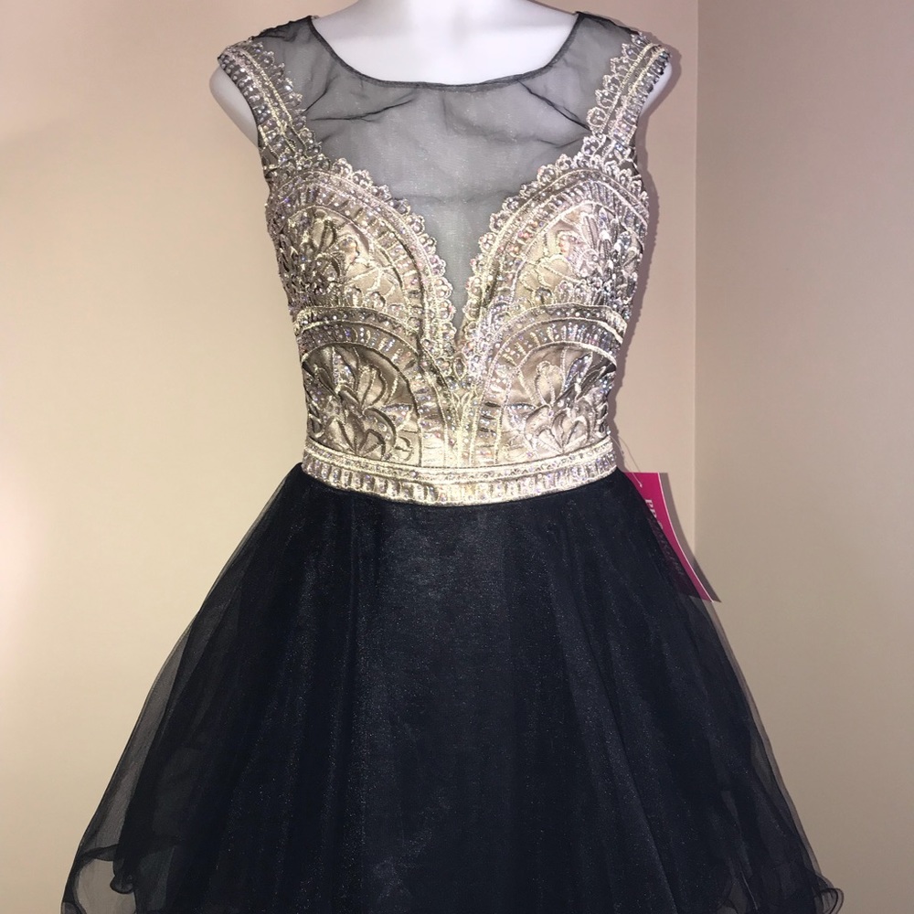 Black and gold formal by Ed Young